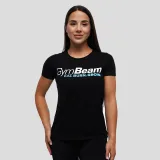 GymBeam Dámské tričko Grow Black - Velikost: XXL | Barva: čierna | Pohlavie: Dámské | Hmotnost: 0,2 kg · záber 1