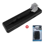 Akční set - šipky MASTER Wizard Black Brass 3ks - softip 18g + 50 ks hrotů MASTER Keypoint soft 2ba · záber 1