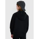Chlapecká zateplená mikina se zipem 4F JUNIOR SWEATSHIRT M1859-4FJWMM00TSWSM1859-20S-DEEP BLACK · záber 3