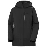 Helly Hansen Snowplay Long Ins, lyžařská bunda, dámská, černá · záber 2