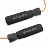 Švihadlo SPOKEY QUICK SKIP leather ball bearings 300 cm · záber 5