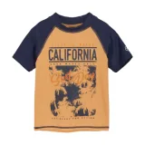 Chlapecké tričko na koupání COLOR KIDS T-shirt W. Print, tangerine · záber 1
