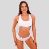 GymBeam Kalhotky Briefs 3Pack White - Velikost: XS | Barva: biela | Hmotnost: 0,12 kg | Balení: 72 · záber 3