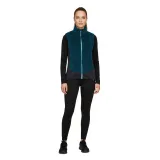Dámská turistická fleece vesta NORTHFINDER DEE-630inkblueblack · záber 2