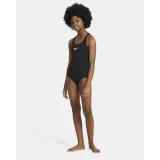 Dívčí plavecké jednodílné plavky NIKE SWIM RACERBACK ONE PIECE BLACK-BLACK · záber 4