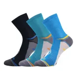 Chlapecké turistické ponožky VOXX 3 PACK-Optifanik 03-Blue Dark blue light blue · záber 2