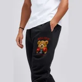 Tepláky Jogger , Barva Modrá, s Potiskem Boxer Teddy · záber 4