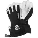Lyžařské rukavice Hestra Army Leather Heli, juniorské, černé · záber 2
