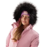 Dívčí bunda 4F JUNIOR JACKET-JAW23TJACF106-56S-LIGHT PINK · záber 3
