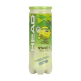Tenisové míčky 3ks HEAD 3B STAGE 1 - GREEN - 6 DZ · záber 1