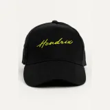 Kšiltovka Jockey, Barva Černá, s Potiskem Hendrix Neon · záber 2