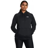 Dámská zateplená mikina s kapucí UNDER ARMOUR UA Armour Fleece Hoodie-BLK · záber 1