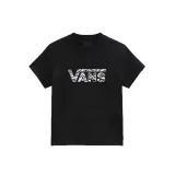 Dívčí tričko s krátkým rukávem VANS ANIMAL LOGO CREW-BLACK · záber 4