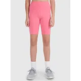 Dívčí kraťasy 4F JUNIOR SHORT TIGHTS CAS F028-54S-PINK · záber 3