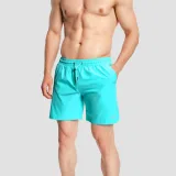 GymBeam Men‘s Swim Shorts Lagoon - Velikost: S | Barva: modrá | Pohlavie: Pánské | Hmotnost: 0,176 kg · záber 4