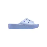 Dámské pantofle (plážová obuv) CROCS Classic Platform Glitter Slide W moon jelly · záber 2