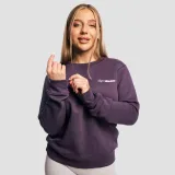 Gymbeam Dámská Mikina Basic Jumper Obsidian - Velikost: XS | Barva: fialová | Pohlavie: Dámské | Hmotnost: 0,354 kg | Balení: 25 · záber 3