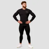 GymBeam Kompresní tričko s dlouhým rukávem Mid Black - Velikost: XXL | Barva: čierna | Hmotnost: 0,25 kg | Balení: 55 · záber 5