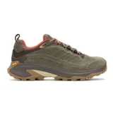 Pánská nízká turistická celokožená obuv MERRELL Moab Speed 2 LTR WP M olive · záber 1