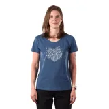 Dámské turistické tričko s krátkým rukávem NORTHFINDER GUADALUPE-464bluenights · záber 1