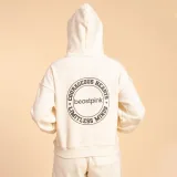 BeastPink Dámská mikina Serenity Ivory - Velikost: XXL | Barva: béžová | Pohlavie: Dámské | Hmotnost: 0,679 kg · záber 4