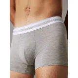 Pánské boxerky CALVIN KLEIN 3 PACK-TRUNK-BLACK, NEW NAVY, GREY HEATHER · záber 5