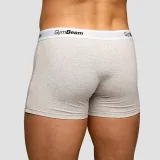 GymBeam Pánské boxerky Essentials 3Pack šedé - Velikost: S | Barva: sivá | Pohlavie: Pánské | Hmotnost: 0,22 kg | Balení: 72 · záber 2