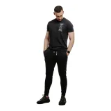 Pánské tepláky UNDER ARMOUR UA Rival Terry Jogger-BLK · záber 4