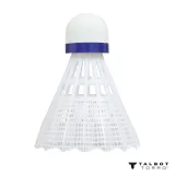 Badmintonové míčky TALBOT TORRO Tech 350 Medium 3 ks - bílé · záber 2