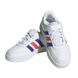 Chlapecká rekreační obuv ADIDAS Breaknet 2.0 K cloud white lucid blue bright red · záber 4