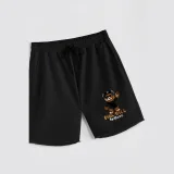 Kraťasy, Barva Bilá, s Potiskem Hedrix B Bear · záber 2