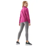Dívčí legíny 4F JUNIOR TIGHTS-JAW23TTIGF093-23M-DARK GREY MELANGE · záber 3
