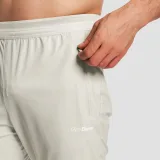 GymBeam Men‘s Pulse X Running Pants Gray - Velikost: L | Barva: sivá | Pohlavie: Pánské | Hmotnost: 0,247 kg | Balení: 65 · záber 2