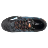 Chlapecké fotbalové kopačky outdoorové JOMA Super Copa Jr FG black turquoise · záber 3