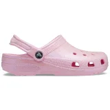 Kroksy (rekreační obuv) CROCS Classic Glitter Clog flamingo · záber 2