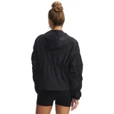 Dámská tréninková bunda UNDER ARMOUR Rival Woven Bungee FZ-BLK · záber 2