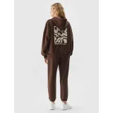 Dámské tepláky 4F TROUSERS-AW23TTROF455-81S-BROWN · záber 5