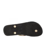 Dámské žabky (plážová obuv) COQUI Kaja Printed black gold · záber 5