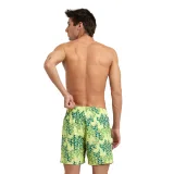 Pánské plavky ARENA MENS BEACH BOXER ALLOVER-610-soft green multi · záber 2