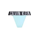 Dámské kalhotky CALVIN KLEIN HIGH LEG THONG-Ether · záber 1