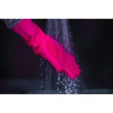 Nástroj na údržbu kola MUC-OFF Deep Scruber Gloves Pink L · záber 4