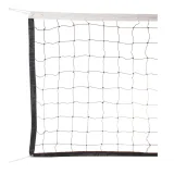 Nohejbalová síť MASTER 9,5 x 1 m s lankem - černá · záber 1