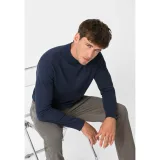 Pánský svetr VOLCANO S-BAZ-604M-DENIM MEL · záber 4