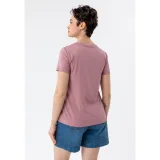 Dámské tričko s krátkým rukávem VOLCANO T-DECORE-PINK · záber 4