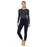 Dámské termo kalhoty BLIZZARD Viva long pants, anthracite light blue · záber 2