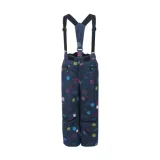 Dívčí lyžařské kalhoty COLOR KIDS Ski pantsAOP, AF 10.000, festival fuchsia · záber 1