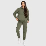Dámská oversized souprava Iron Aesthetics Cargo, zelená · záber 3