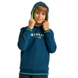 Chlapecká mikina s kapucí VOLCANO B-STYLE JUNIOR 613 BLUE DARK · záber 1