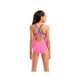 Dívčí plavecké jednodílné plavky ARENA Girl´s Arena Swimsuit Light Drop Solid · záber 2