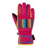 Juniorské lyžařské rukavice ZIENER Lamil-Z AS-115015-766-Pop pink · záber 2